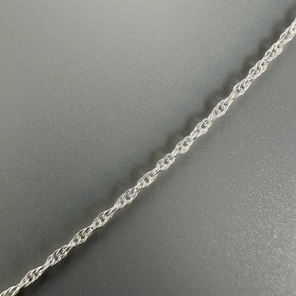 Sterling Silver Clavicle Heart Necklace - Picture 6 of 14